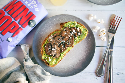 Avocado on Toast with White Truffle Mini Popcorn Recipe