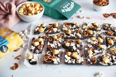 Easter Chocolate and Popcorn Bark Recipe