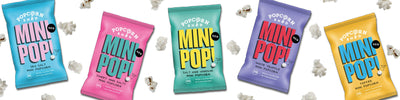 Introducing Mini Pop! The First Mini Popcorn in Europe and the First Fully Vegan Popcorn Range!