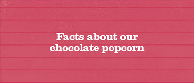 All about our Chocolate Popcorn Flavours