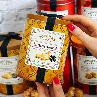 Butterscotch Popcorn Mini Gift Tin