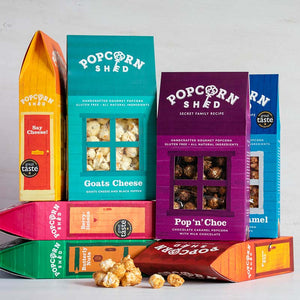 A taste of Britain: Popcorn Shed is known for making luxurious and delicious gourmet popcorn in over 30 flavours!