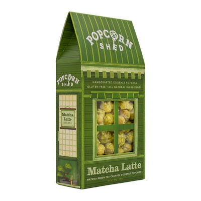 Matcha Latte Popcorn Shed