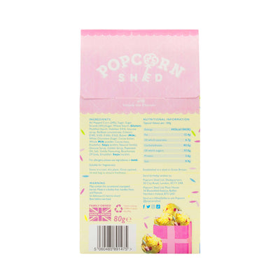 Birthday Cake Popcorn Shed