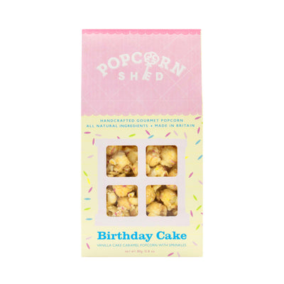 Birthday Cake Popcorn Shed