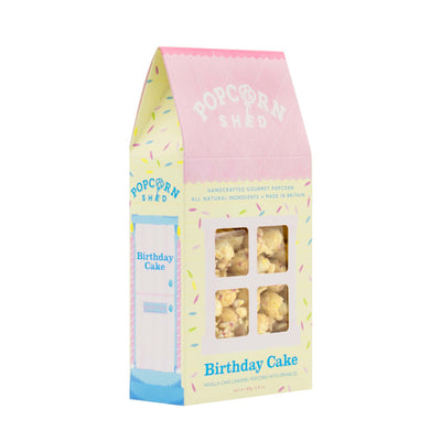 Birthday Cake Popcorn Shed