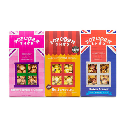 3 Shed Queen's Jubilee Popcorn Bundle (Limited Edition) - Popcorn Shed