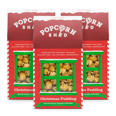 Christmas Pudding Popcorn Shed - Popcorn Shed