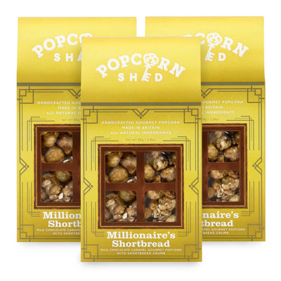 Millionaire's Shortbread Popcorn Sheds