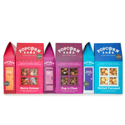 6 Shed Chocolate Bundle - What a lot of choc! - Popcorn Shed