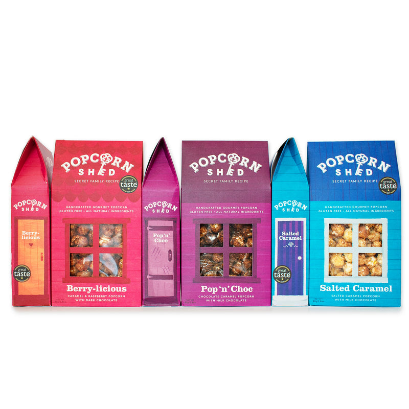 6 Shed Chocolate Bundle - What a lot of choc! - Popcorn Shed