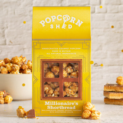 Millionaire's Shortbread Popcorn Sheds