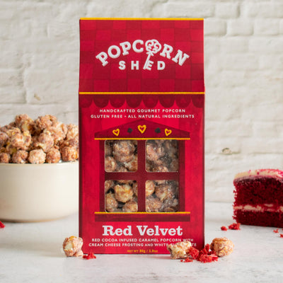 Red Velvet Popcorn Shed - Popcorn Shed