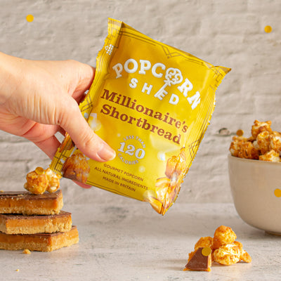 Millionaire's Shortbread Popcorn Snack Packs