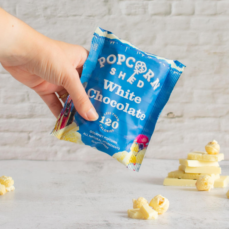 White Chocolate Popcorn Snack Pack