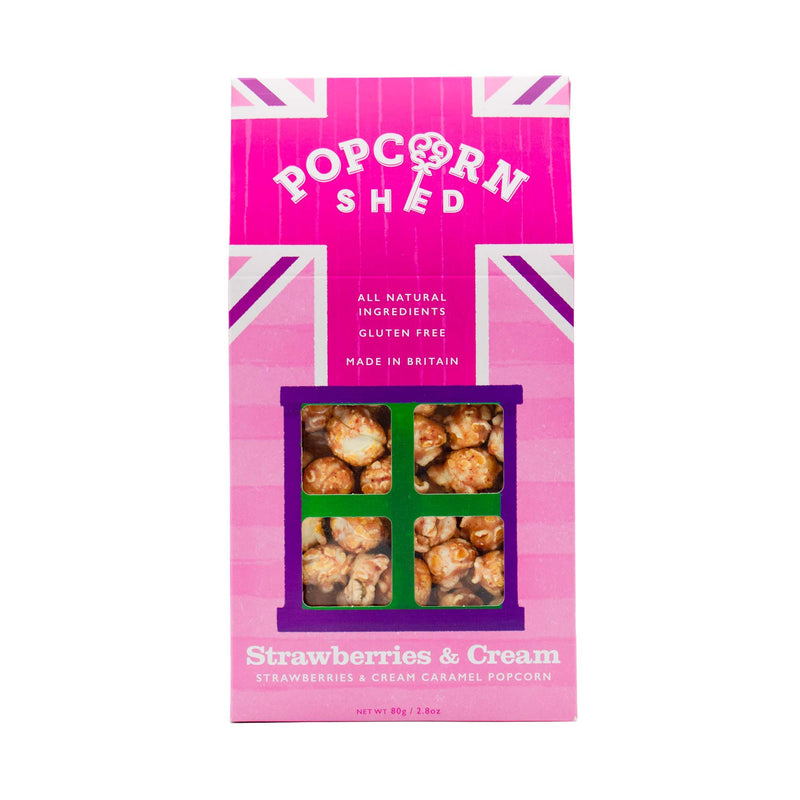 Strawberries & Cream Popcorn Shed - Popcorn Shed