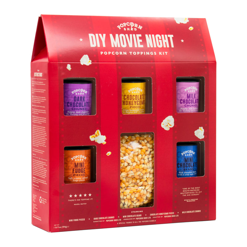 Popcorn Toppings Kit - Make Your Own Popcorn