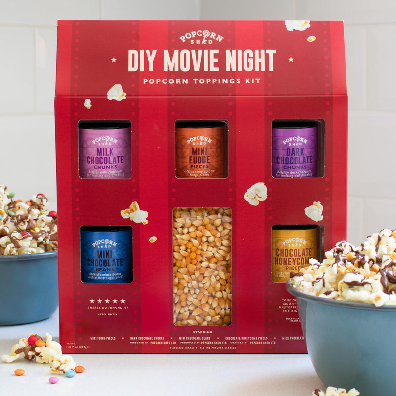 Popcorn Toppings Kit - Make Your Own Popcorn