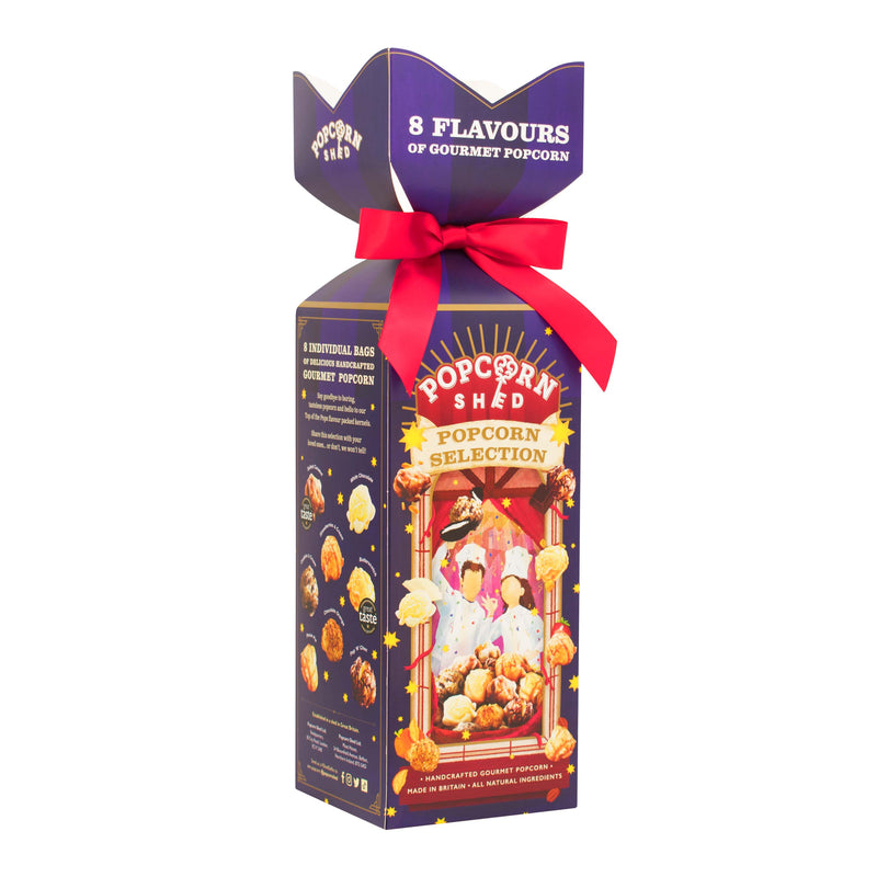 Popcorn Snack Selection Gift Box