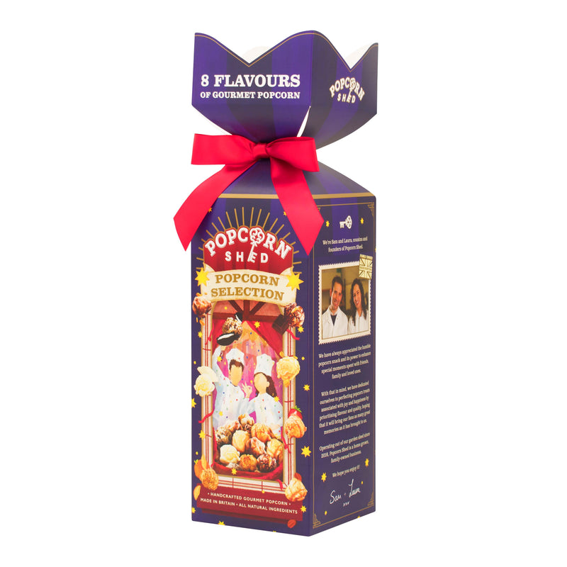 Popcorn Snack Selection Gift Box